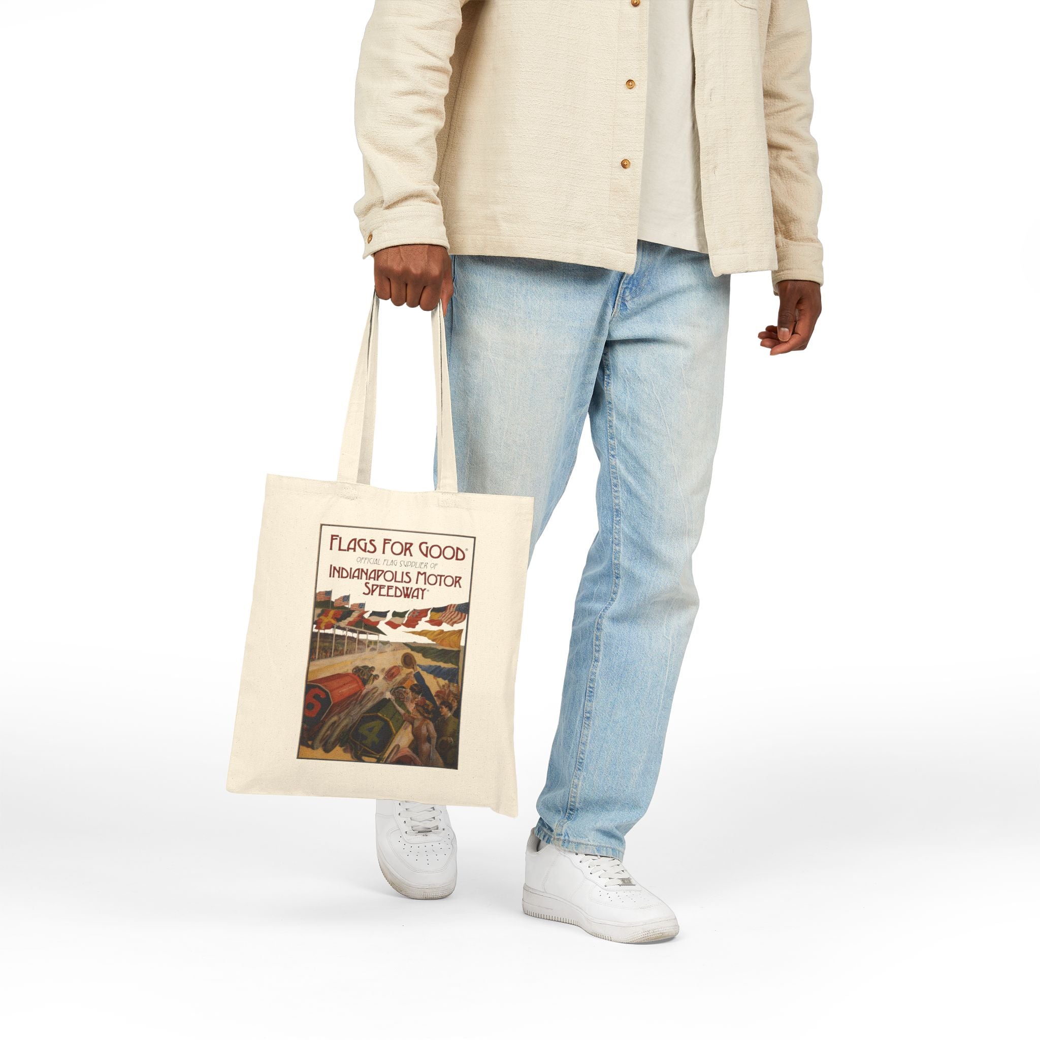 Vintage IMS Racing Poster Canvas Tote Bag | IMS X FFG