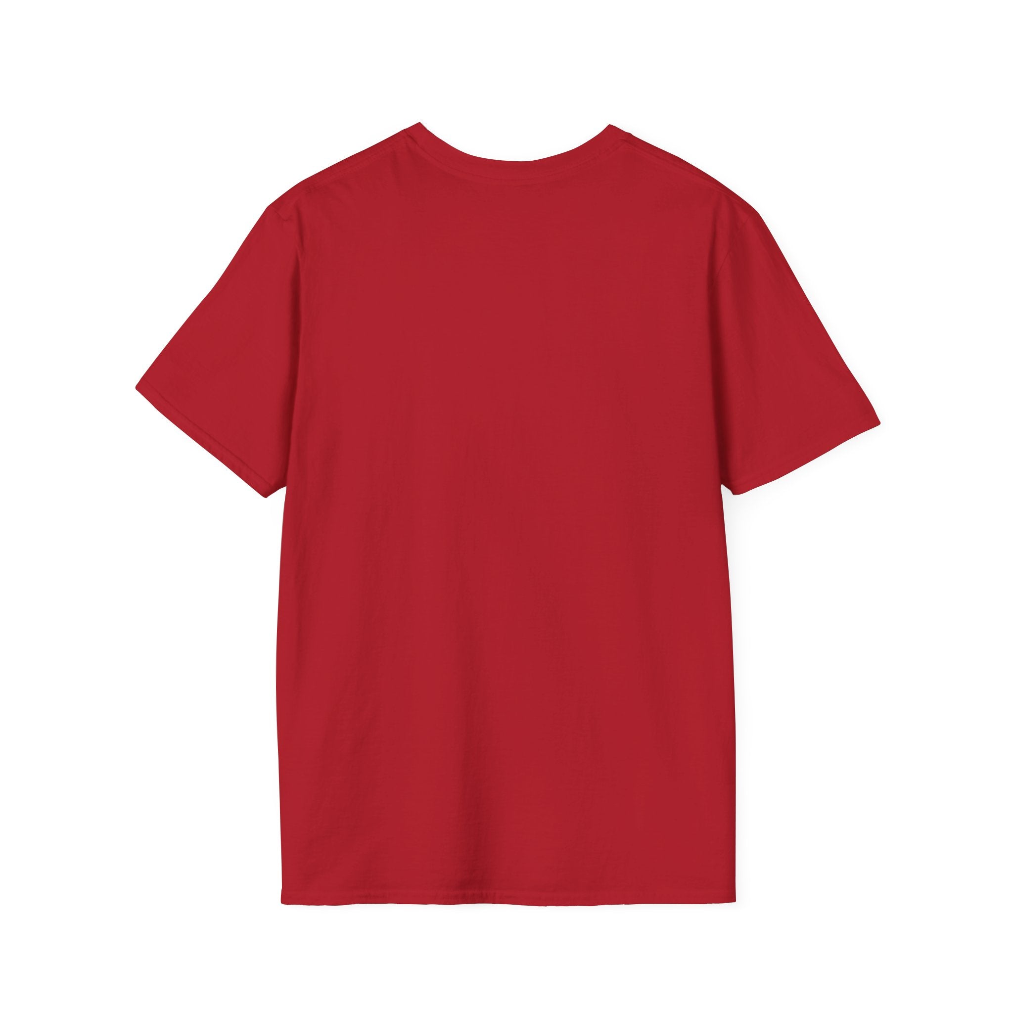 back of a red shirt