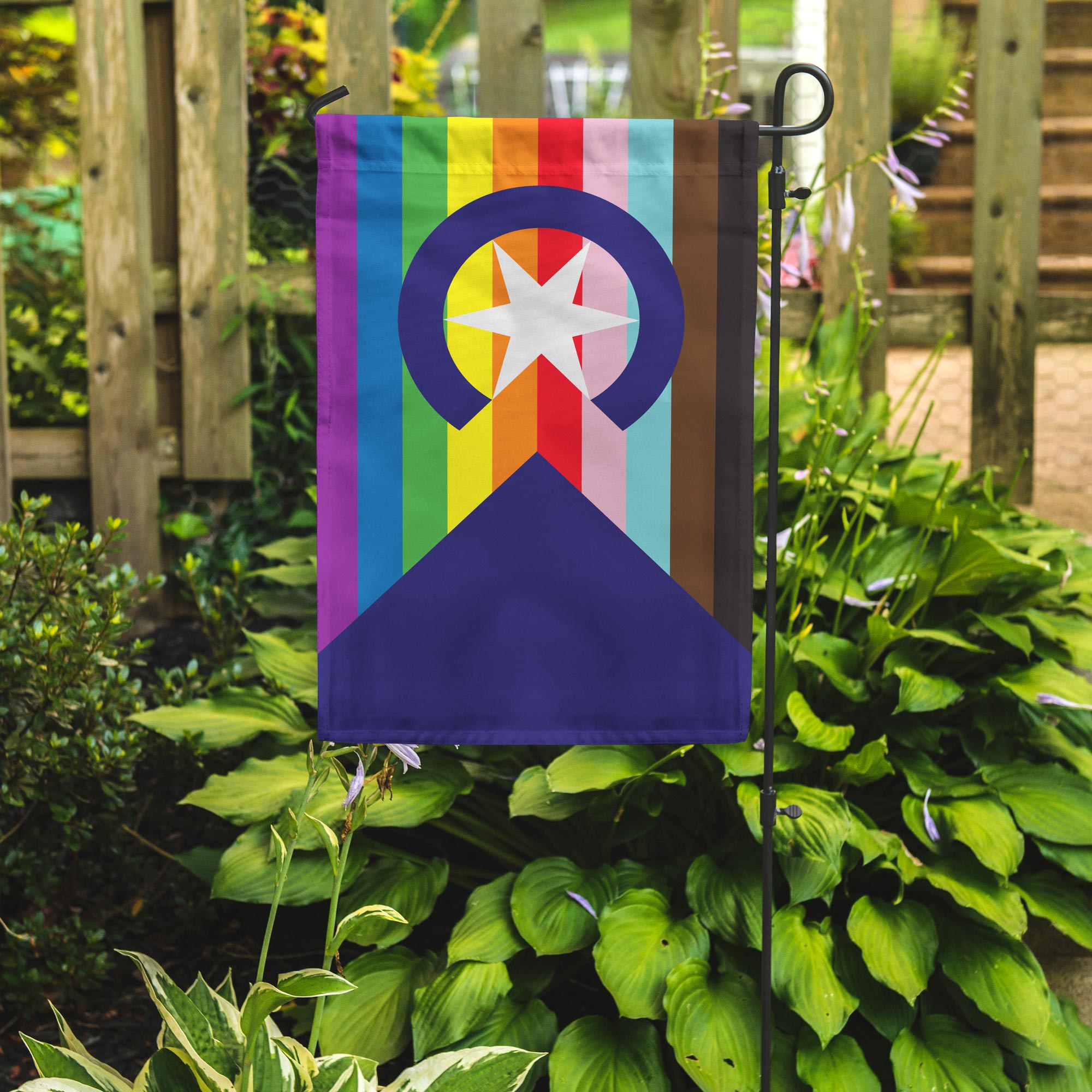 People's Pride Flag of Cleveland Garden Flag