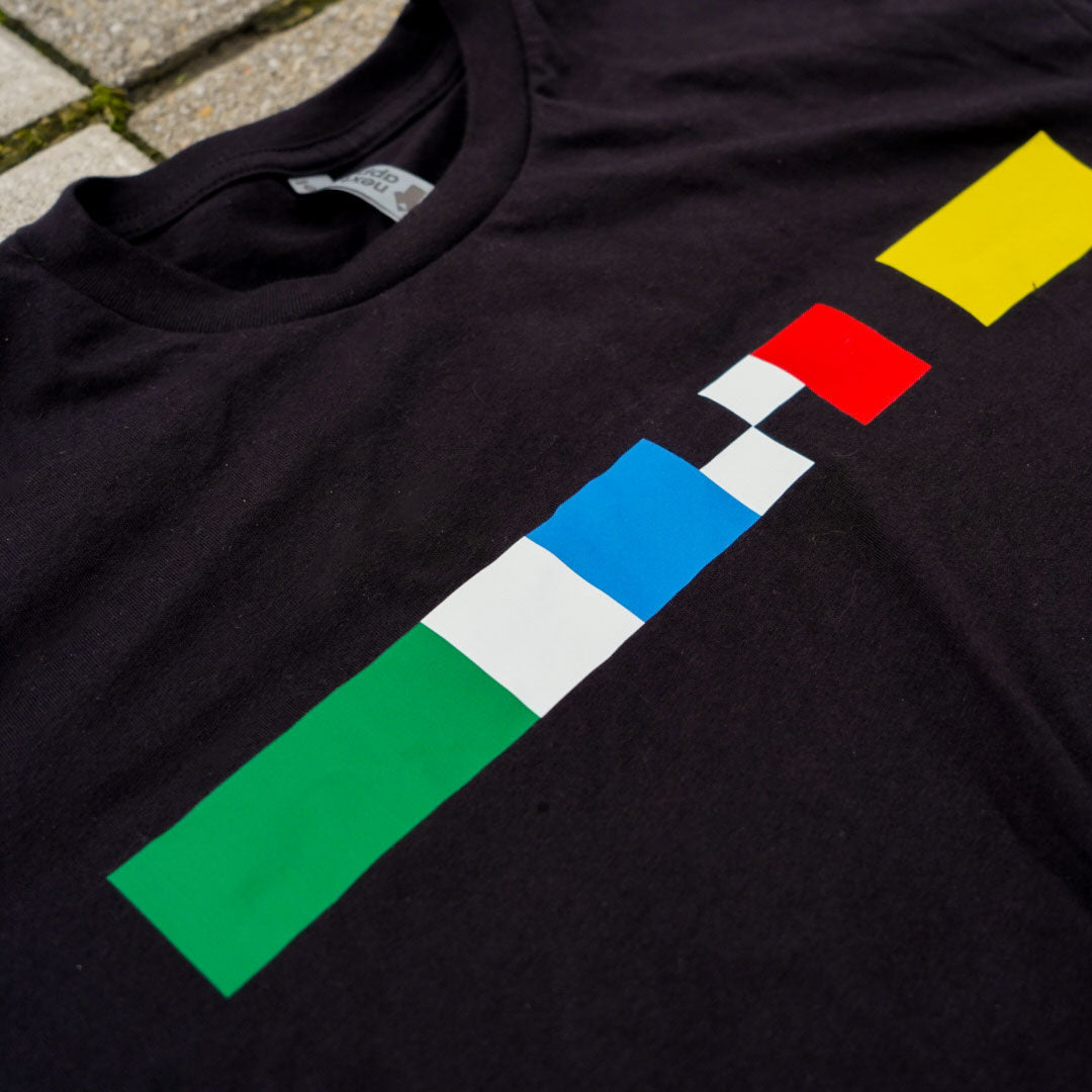 Racing Flags Stripe Tee | Flags For Good X Indianapolis Motor Speedway