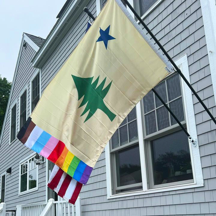 Maine 1901 LGBTQ+ Pride Flag