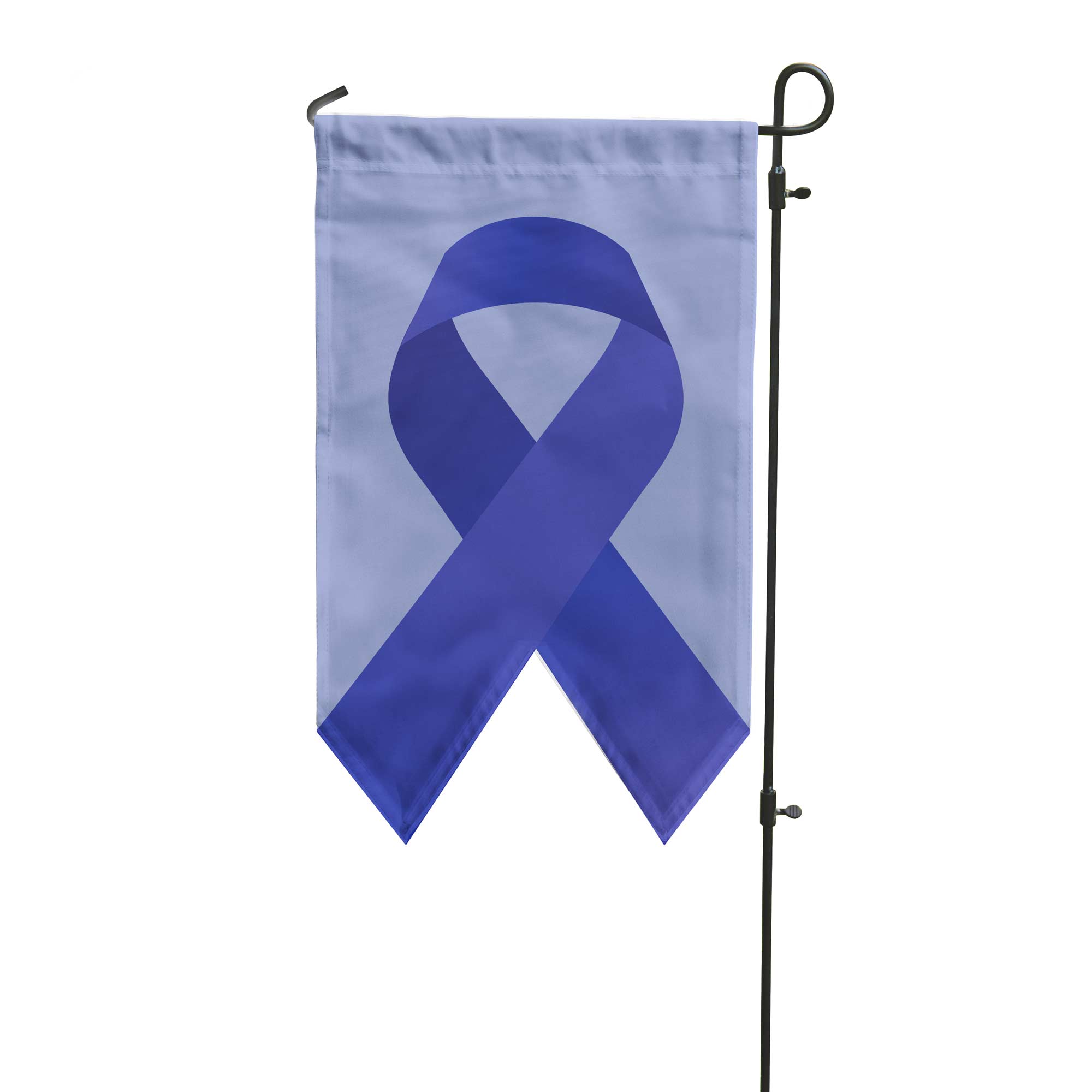 Cancer Ribbon Garden Flag