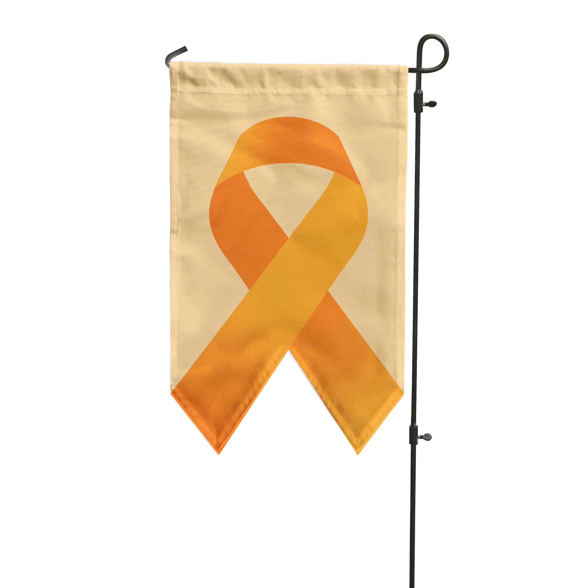 Leukemia Ribbon Garden Flag