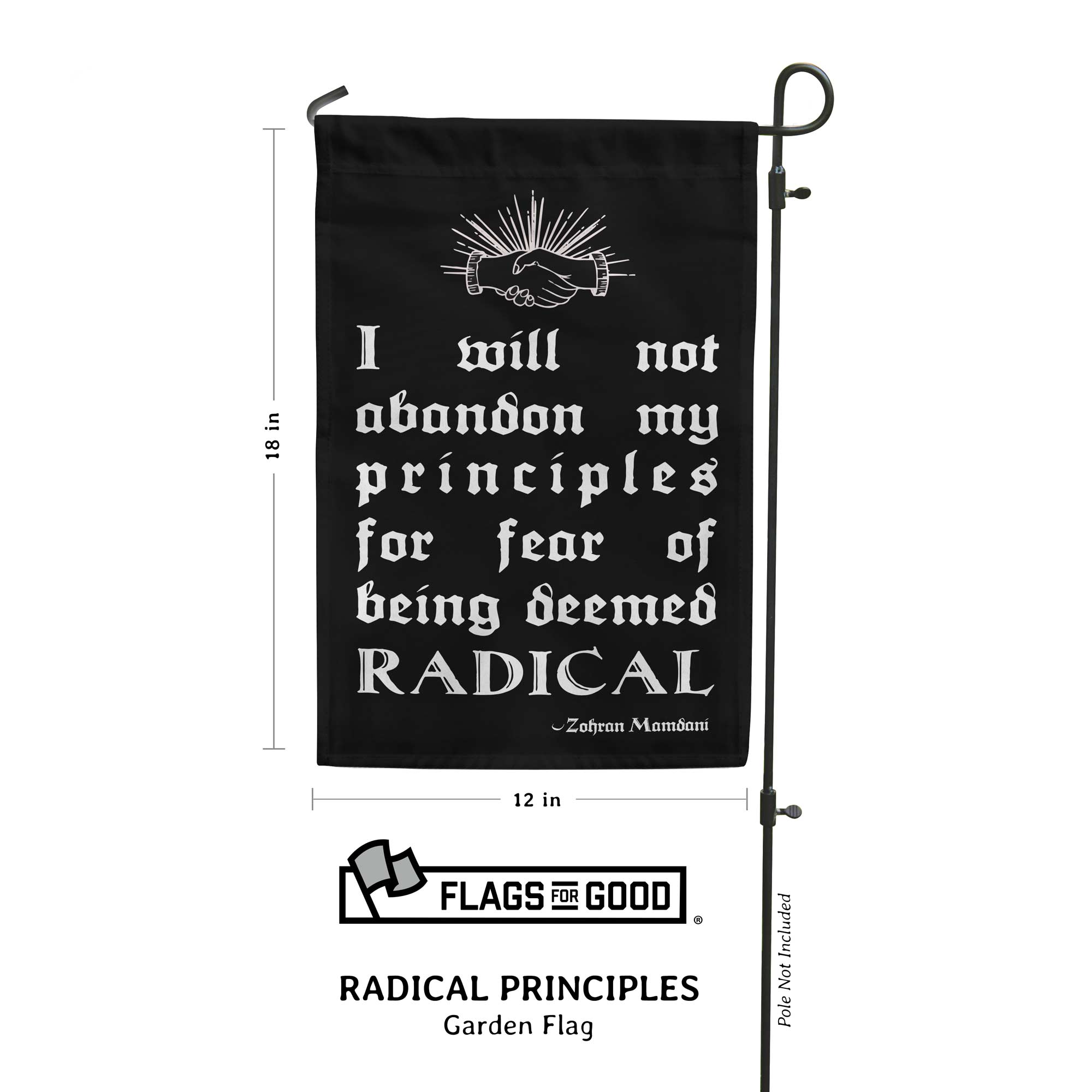 PREORDER Radical Principles Garden Flag