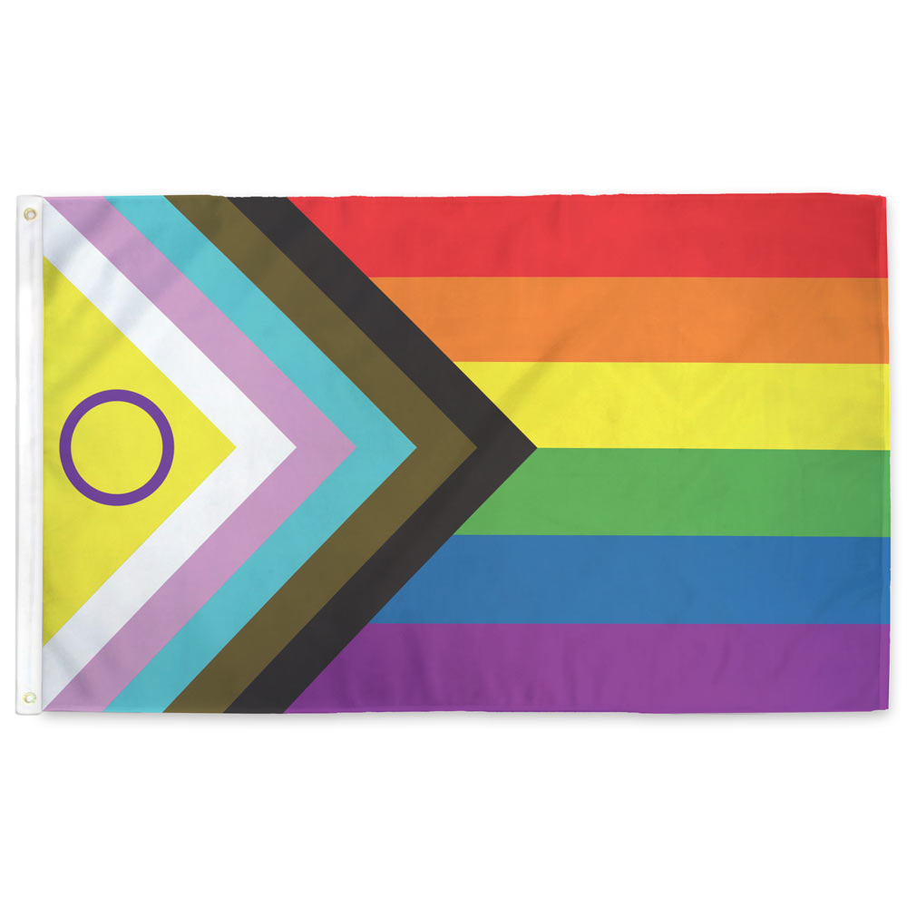 Intersex Progress Pride Flag by Flags For Good