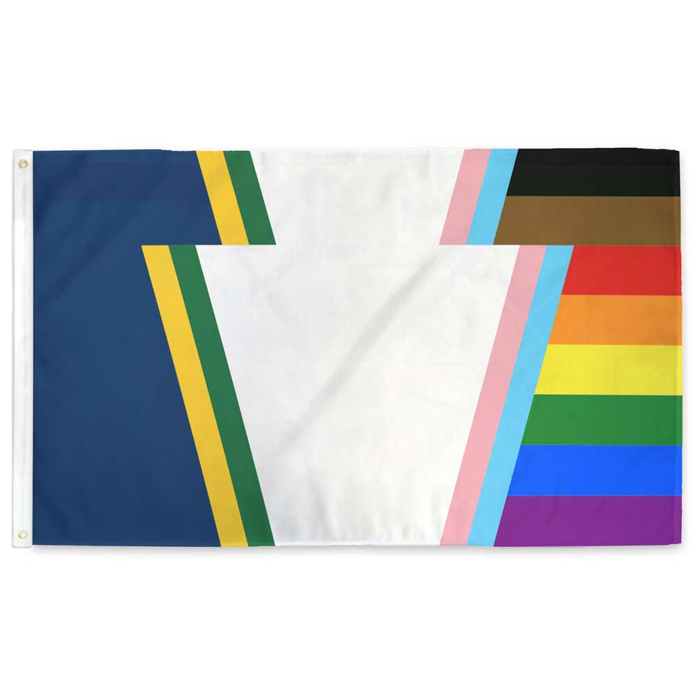 Pennsylvania Keystone LGBTQ+ Pride Flag