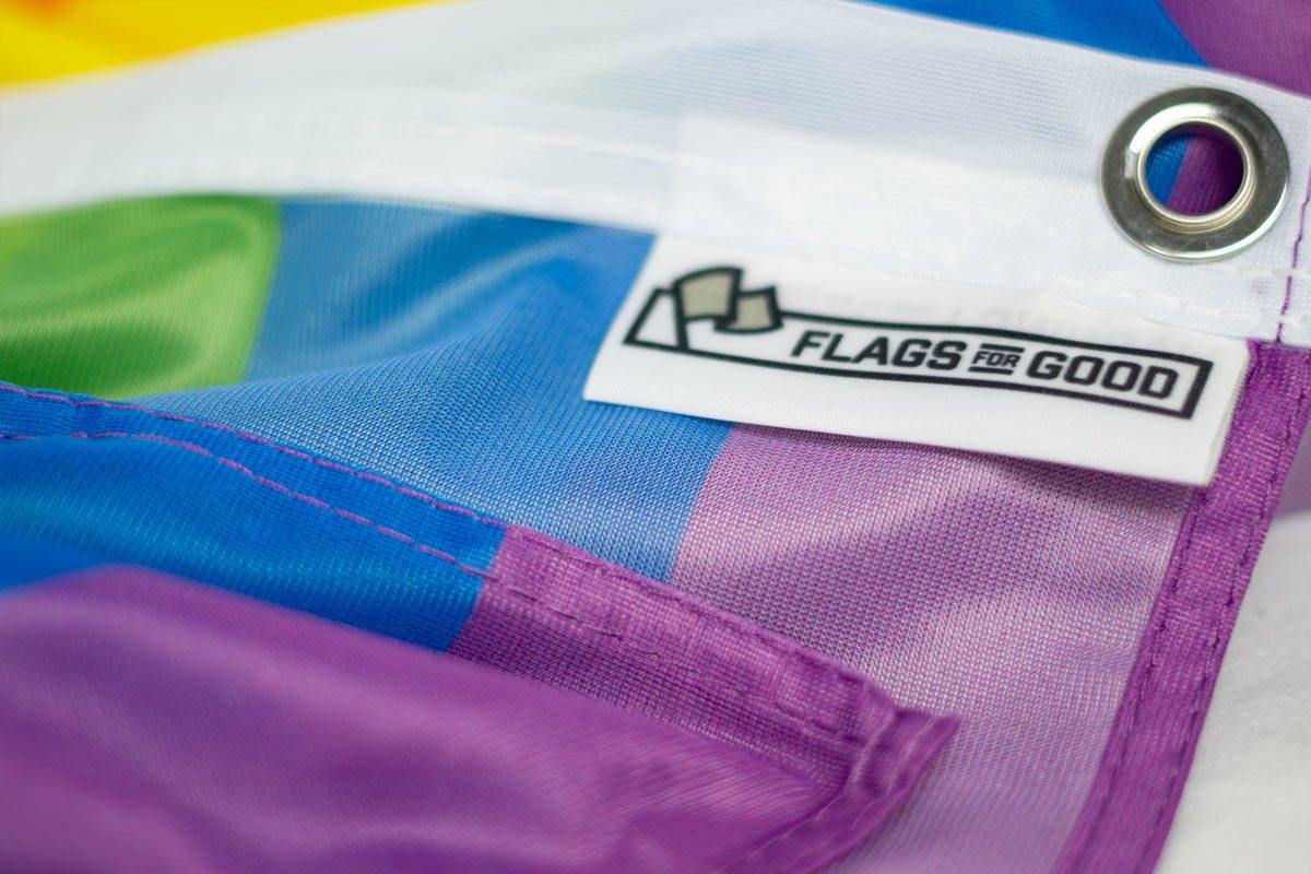 y'all means all rainbow flag